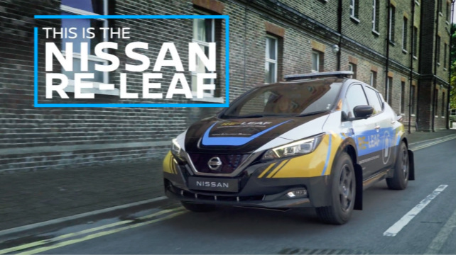 日產(chǎn)RE-LEAF概念車(chē)，有電，更有安全感！